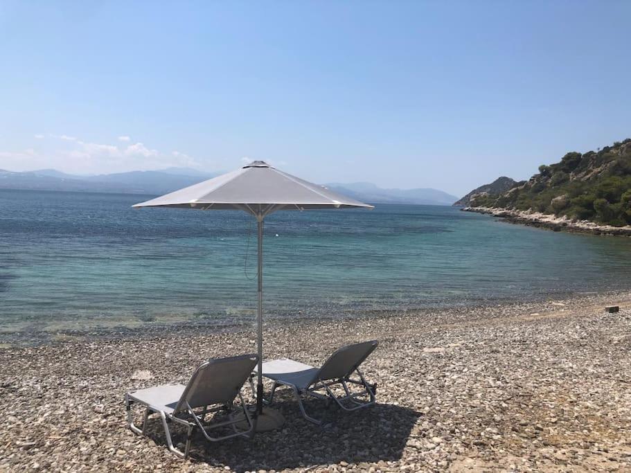 Willa House By The Sea At Skaloma, Loutraki Jezioro Vouliagmeni Zewnętrze zdjęcie